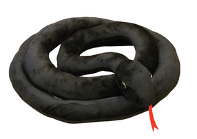 Pliušinis žaislas gyvatė 16443, juoda sp., 100 cm