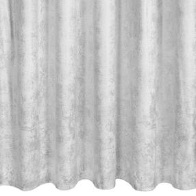 Naktinė užuolaida Avena ZAR-01, balta sp./sidabro sp., 135 cm x 270 cm