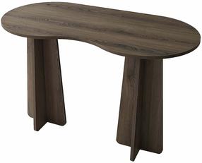 Rašomasis stalas Kalune Design Infini, 60 cm x 120 cm, 75 cm, riešuto sp.