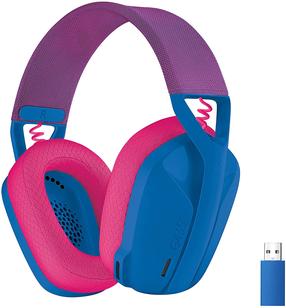 Беспроводная игровая гарнитура Logitech G435 Lightspeed Wireless 981-001062, синий цв.