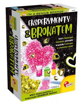 Radošais komplekts Lisciani Im A Genius Glitter Experiments, daudzkrāsaina
