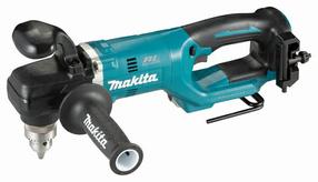 Akumuliatorinis kampinis gręžtuvas be akumuliatoriaus Makita DDA450ZK, 18 V