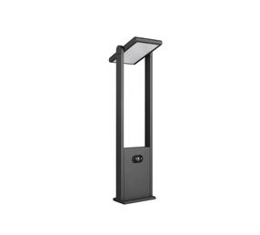Brīvi stāvošs āra gaismeklis Trio, 5W, LED, IP65, antracīta krās., 15.5 cm x 61 cm