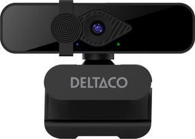 Интернет-камера Deltaco W-200 1902913, черный цв., CMOS