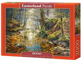 Puzle Castorland Reminiscene Of The Autumn Fores 2000 el. C-200757-2, 68 cm x 92 cm, 2000 gab., daudzkrāsaina