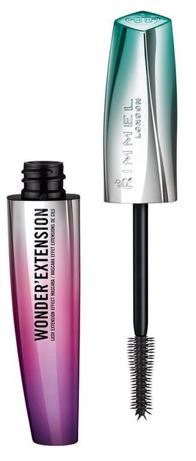 Skropstu tuša Rimmel London Wonder Extension, 11 ml, tumši brūna krās. 002 brown black