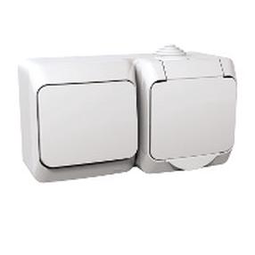 Bloks Schneider Electric WDE000500, balts krās., 250 V