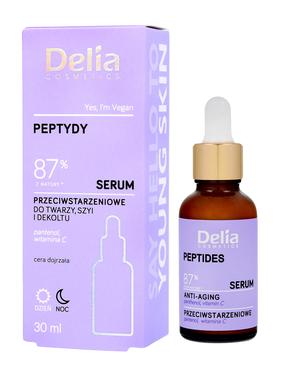 Veido serumas Delia Cosmetics Peptydy, 30+