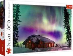 Пазл Trefl Polar Lights in Finland 10665T, 48 см x 68.3 см, 1000 шт., многоцветный