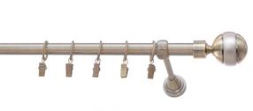 Karnizo komplektas Karpol Olimp Ball, 300 cm, Ø 19 mm, antikinio aukso sp.