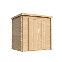 Sodo namelis Timbela M311F1, 142 cm x 204 cm x 200 cm, ruda sp.