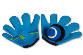 Āra spēle BS Velcro Gloves, 17 cm x 20 cm, zila krās.