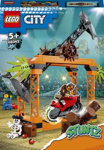 Konstruktorius LEGO® City Ryklio užpuolimo kaskadininkų iššūkis 60342, 122 vnt.