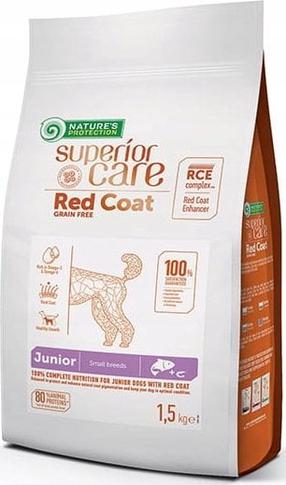 Sausas šunų maistas Natures Protection Superior Care Red Coat, lašiša