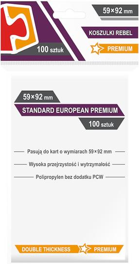 Футляр для игровых карт Rebel Standard European Premium 100 pieces