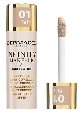 Vedel jumestuskreem Dermacol Infinity, SPF 15, 01 fair, 20 g