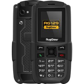 Mygtukinis telefonas Ruggear RugGear RG129, 4 MB, juoda sp.
