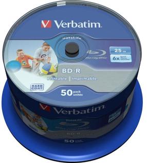 Ierakstāms kompaktdisks Verbatim, 25 GB, 50gab.