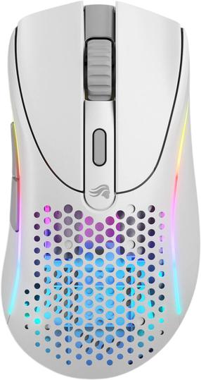 Belaidė žaidimų pelė Glorious Model D 2, 2.4 ghz / bluetooth / usb, balta sp.