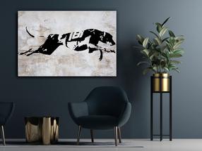 Reprodukcija Artgeist Greyhound Race, g-c-10047-b-a, 60 cm x 40 cm