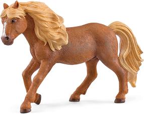 Žaislinė figūrėlė Schleich Icelandic Pony Stallion 13943, 13.4 cm, ruda sp.