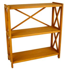 Grīdas plaukts Felix 3, brūna krās., 88 cm x 31 cm x 80 cm