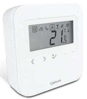 Termostaat Salus Controls, seinakinnitus, valge v., 8.5 cm, 5 - 35 °C