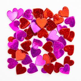 Lipdukas DallPrint Heart, vaikiški raudona sp./rožinė sp.