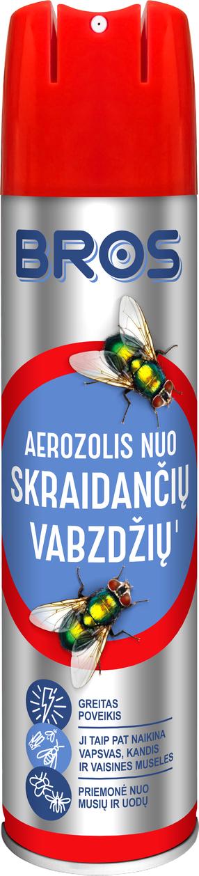 Bros lendavate putukate vastane aerosool, 400 ml