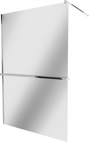 Dušo sienelė Mexen Kioto+ Walk-In, 100 cm x 200 cm, chromo sp./grūdintas
