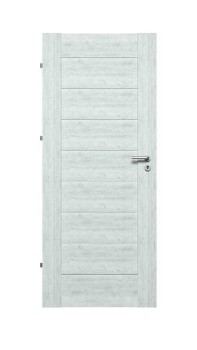 Siseukseleht Domoletti Vienna, vasakpoolne, norra tamm v., 203 x 74.4 x 4 cm