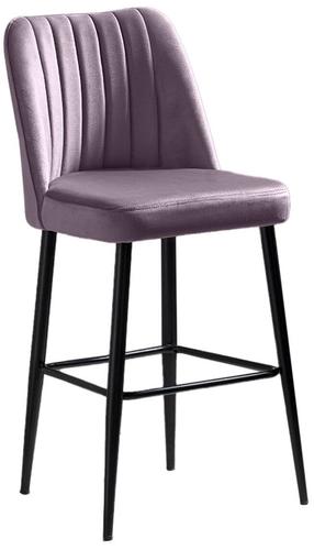 Kėdžių rinkinys Kalune Design Vento 107BCK1114, alyvinė sp./juoda sp., 45 cm x 49 cm x 99 cm, 4 vnt.