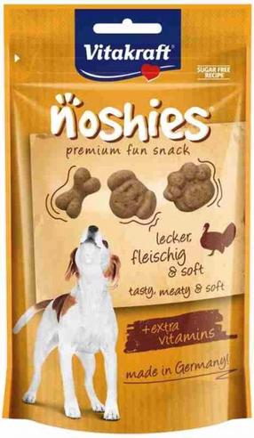 Gardums suņiem Vitakraft Noshies, tītara gaļa, 0.09 kg