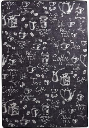 Kilimas Conceptum Hypnose Cappuccino Siyah, įvairių spalvų, 200 cm x 100 cm