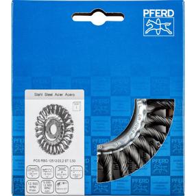 Metallhari Pferd RBG, 22.23 mm, Ø 125 mm, 0.5 mm