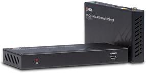 Pikendusjuhe Lindy 150m Cat.6 HDMI 4K60, IR & RS-232 HDBaseT Extender 38217 HDMI/3.5mm/RJ-45/TosLink, HDMI/3.5mm/RJ-45/TosLink, must v.
