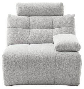 Modulinė sofa, dešinės pusės MC Akcent Belviano BEL000L3, pilka sp., 106 x 93 cm x 92 cm