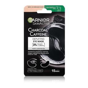 Paakių kaukė Garnier Charcoal & Caffeine Depuffing, 5 g