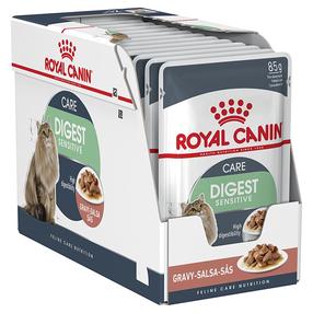 Mitrā kaķu barība Royal Canin Care Digest Sensitive, 0.085 kg x 12 gab.