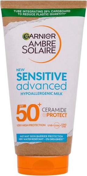 Pieniņš iedeguma kopšanai Garnier Sensitive Advanced SPF50+, 175 ml