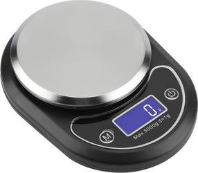 Elektroniski virtuves svari Extralink K4, melns krās.