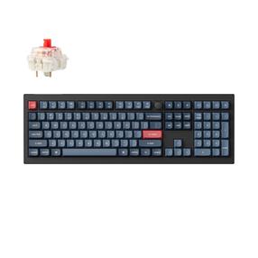 Juhtmevaba mänguklaviatuur Keychron V6 Max Wireless V6M-D1 Keychron Super Red, Inglise (US), must v.