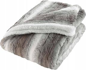Pledas Douceur d`Interieur Sven, balta sp./pilka sp., 125 cm x 150 cm