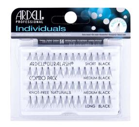 Mākslīgās skropstas Ardell Individuals Duralash Knot-Free 104062, 56 gab., melna krās.