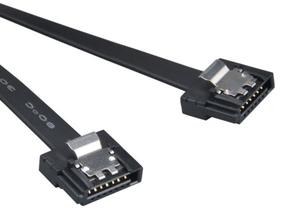 Vads Akasa AK-CBSA05-30BK SATA 7-pin male, SATA 7-pin male, 0.3 m, melna krās.