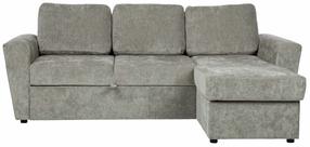Kampinė sofa - lova Home4you Inga 15695, šviesiai žalia sp., 160 x 217 cm x 88 cm