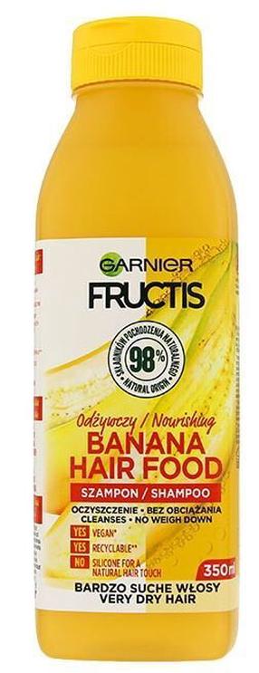Šampūnas Garnier Fructis Nourishing Banana Hair Food, 350 ml