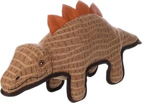 Žaislas šuniui, pliušinis Flamingo Dobbla Dinosaur, 46 cm, ruda sp.