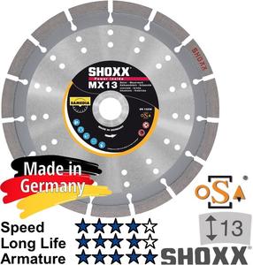 Dimanta disks Samedia MX13, 125 mm x 22 mm x 2.6 mm