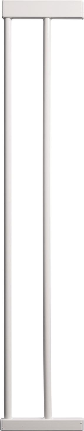 Drošības vārtu pagarinātājs Milla & Måns, 14 cm, balta krās.